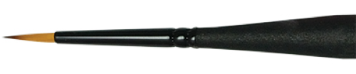 Royal & Langnickel Mini Majestic Size 2/0 Round Wood Handle Paint Brush