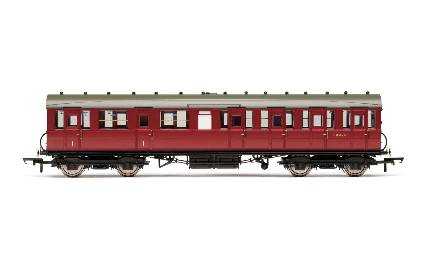 Hornby BR, 51' Gresley Non-Vestibuled Suburban Composite, E88067E- Era 5 OO Gauge