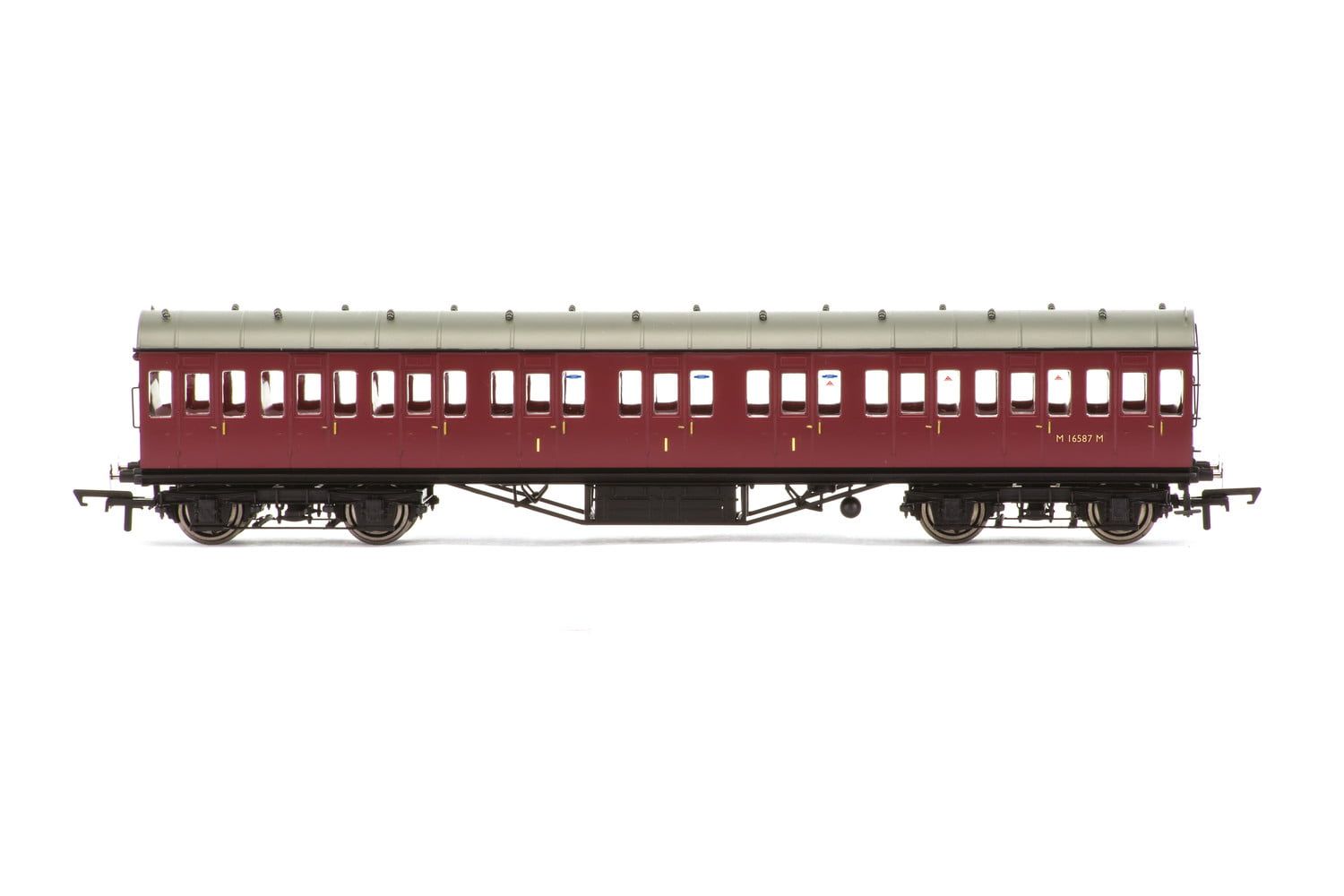 Hornby BR, 57' Stanier Non-Corridor Composite, M16587M - Era 5 OO Gauge