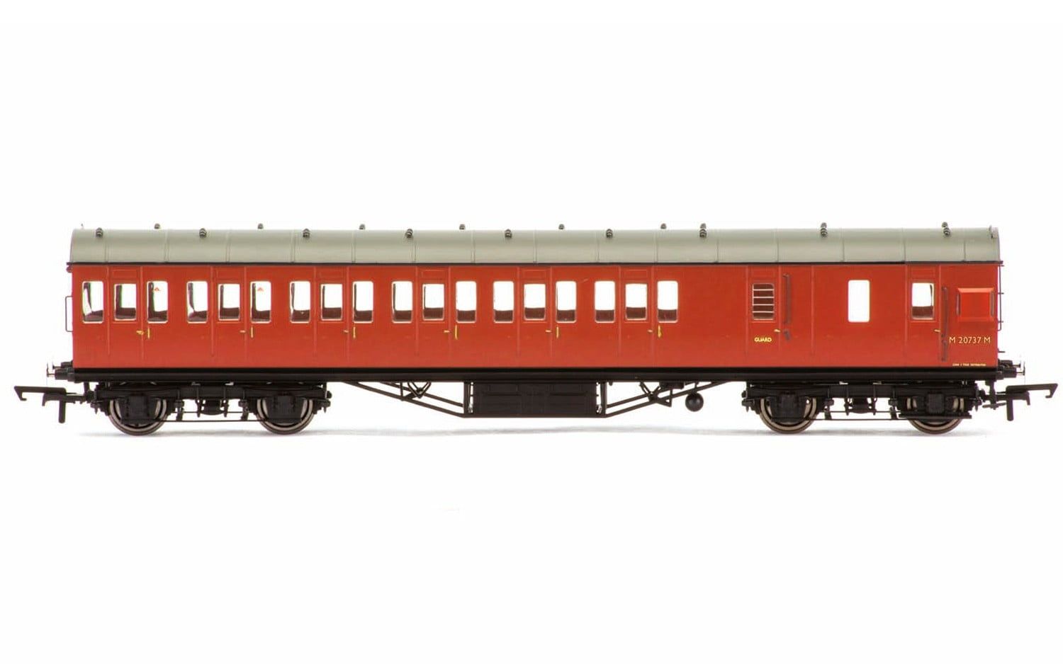 Hornby BR, 57' Stanier Non-Corridor Brake Third, M20737M - Era 4 OO Gauge