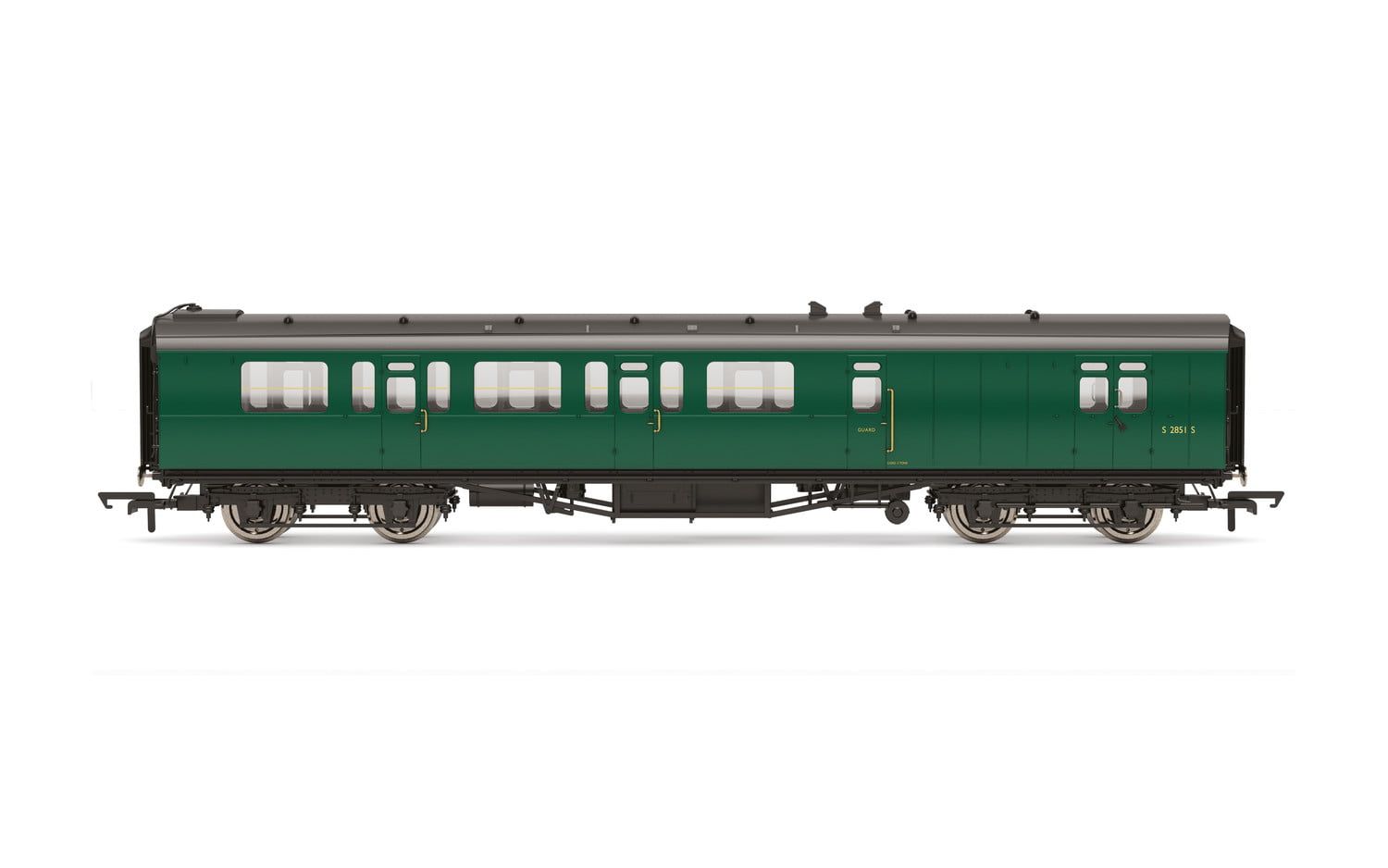 Hornby BR, Bulleid 59' Corridor Brake Third, S2851S - Era 4 OO Gauge