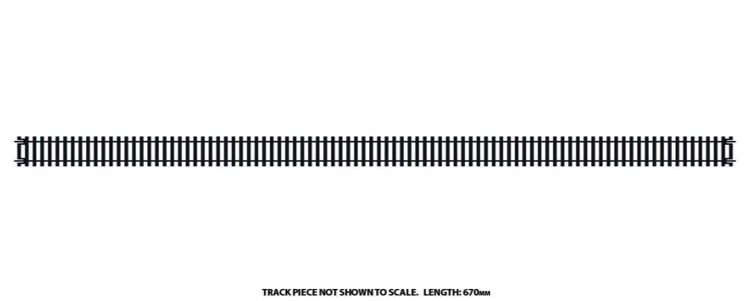 Hornby Long Straight OO Gauge