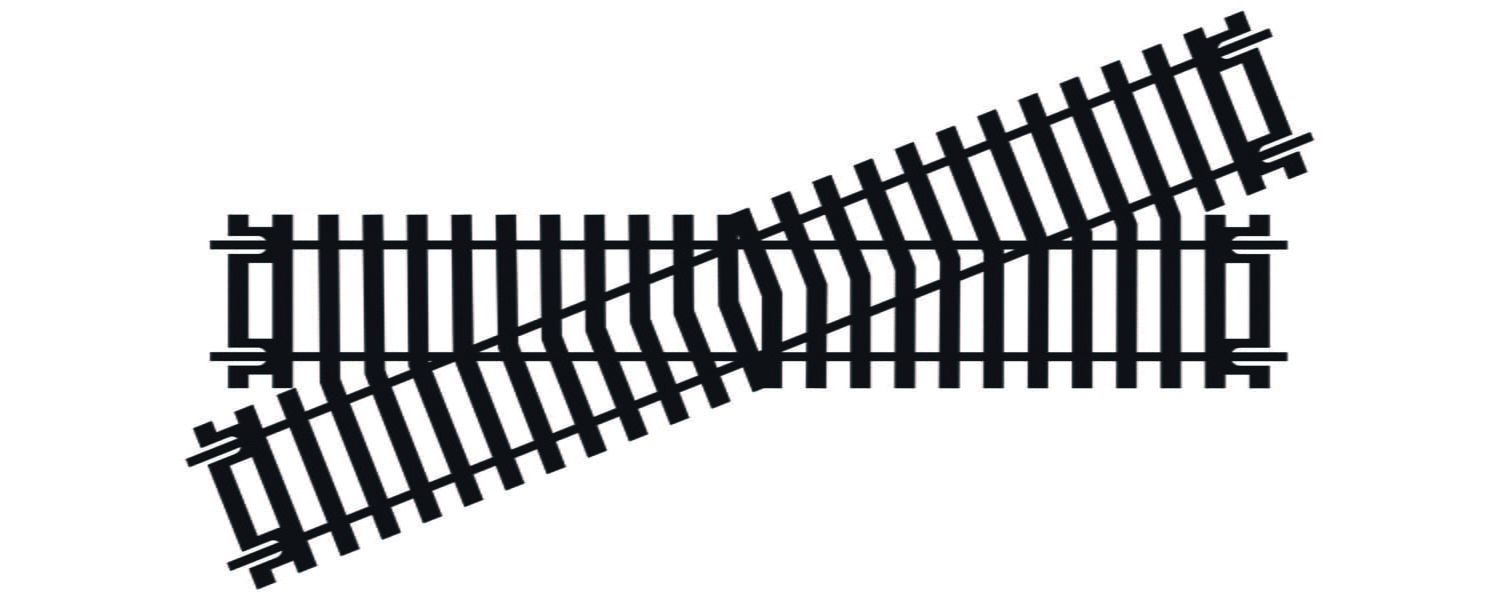 Hornby Diamond Crossing - Left Hand OO Gauge