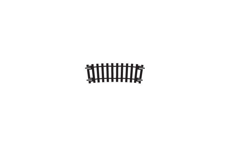 Hornby Half Curve - 2nd Radius OO Gauge