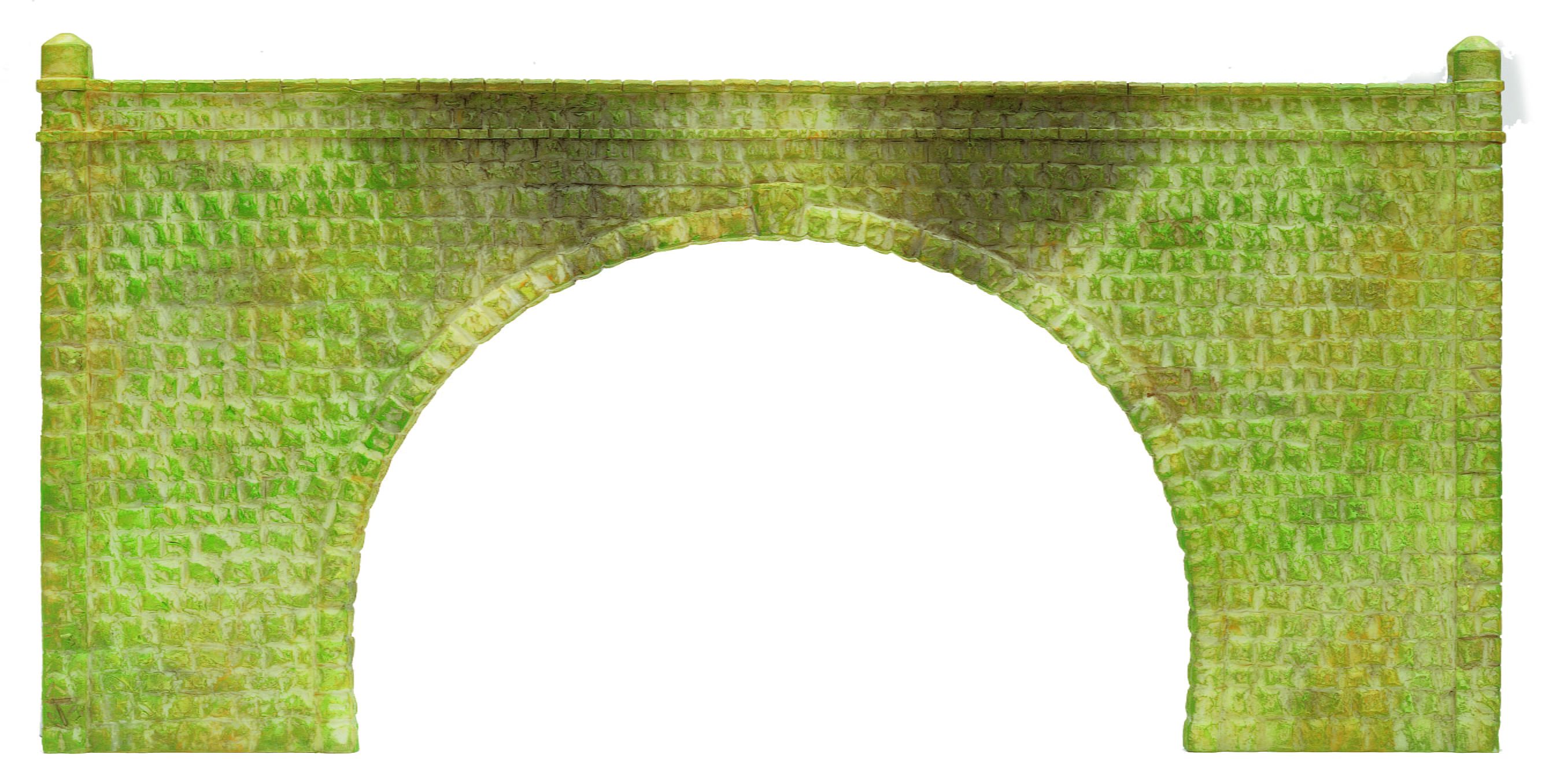 Hornby Double Stone Tunnel Portal x2 OO Gauge