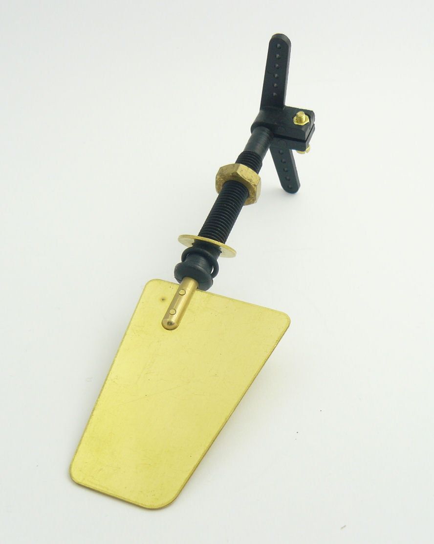 Brass 53mm Blade Rudder