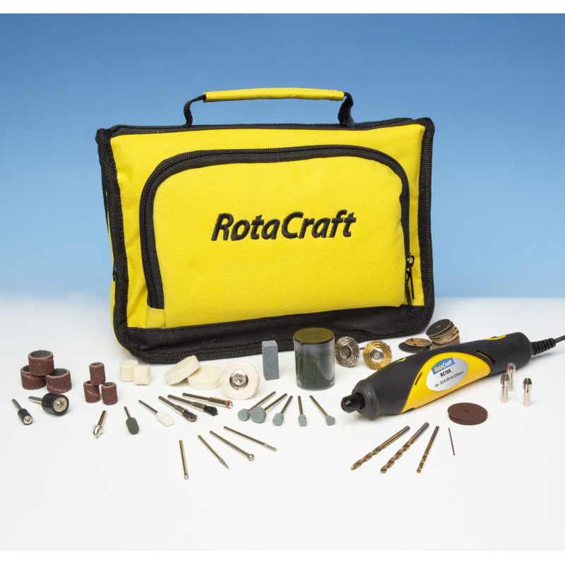 Rotacraft Variable Speed Mini Rotary Tool Kit