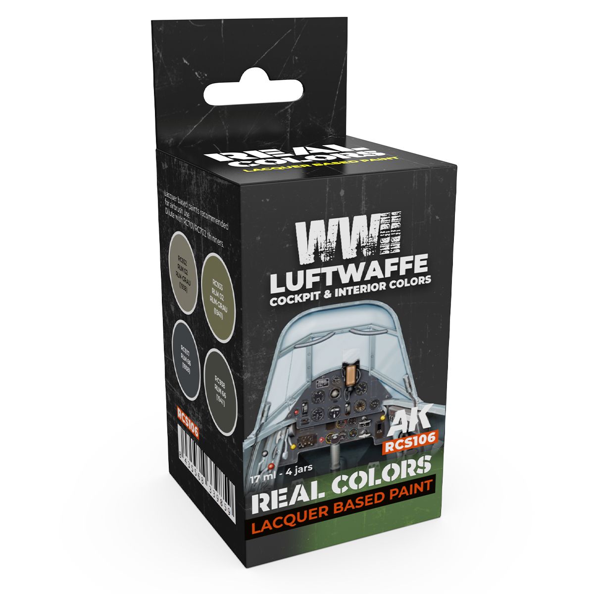 AK Interactive WWII Luftwaffe Cockpit & Interior Colours