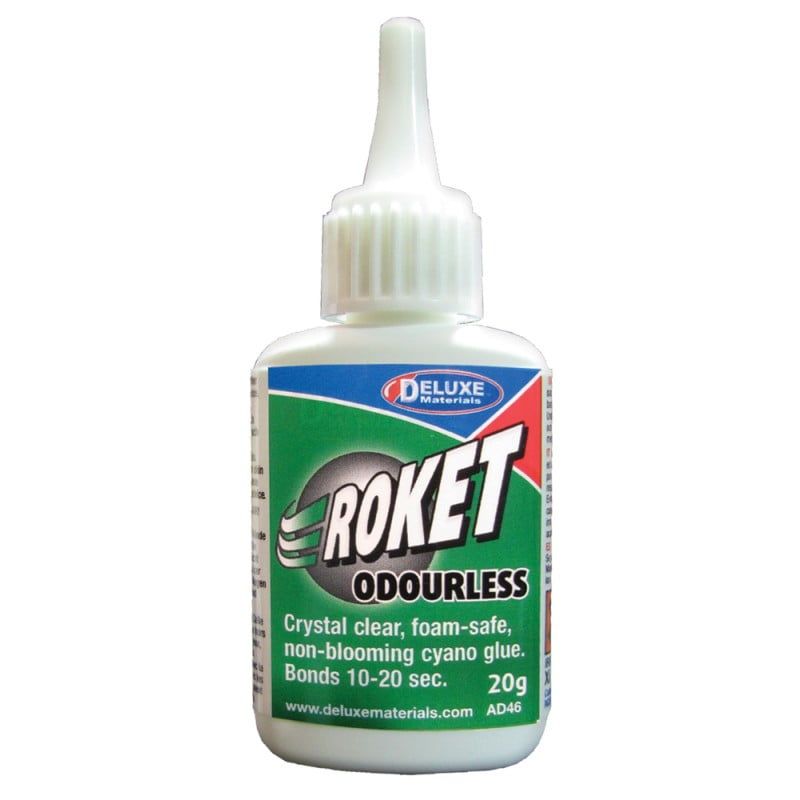 Deluxe Materials Roket Odourless Cyanoacrylate Super Glue