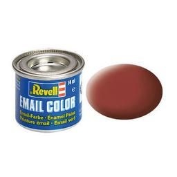 Revell Enamel Solid Matt Paint - Reddish Brown