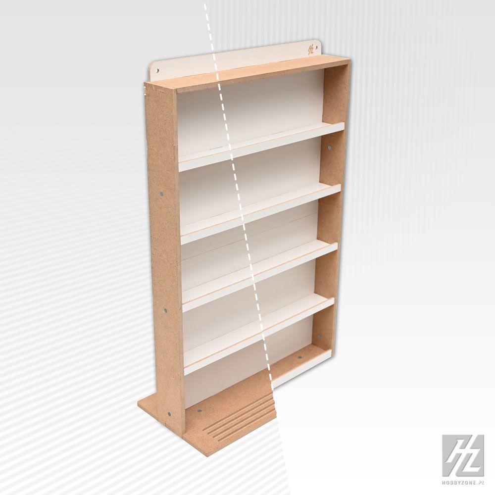 Hobbyzone Modular Paint Hanger with 5 Shelves