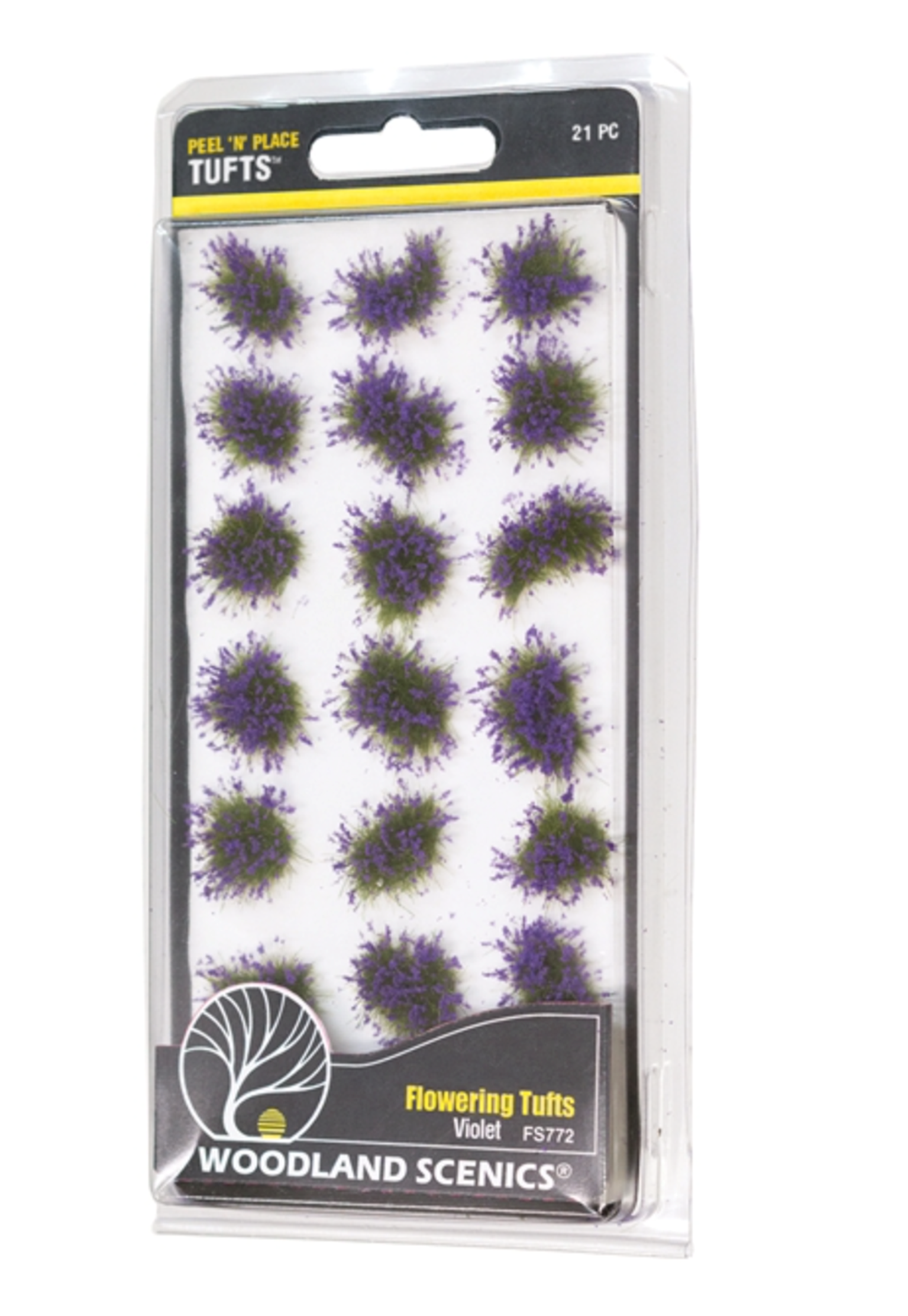 Violet Flowering Tufts