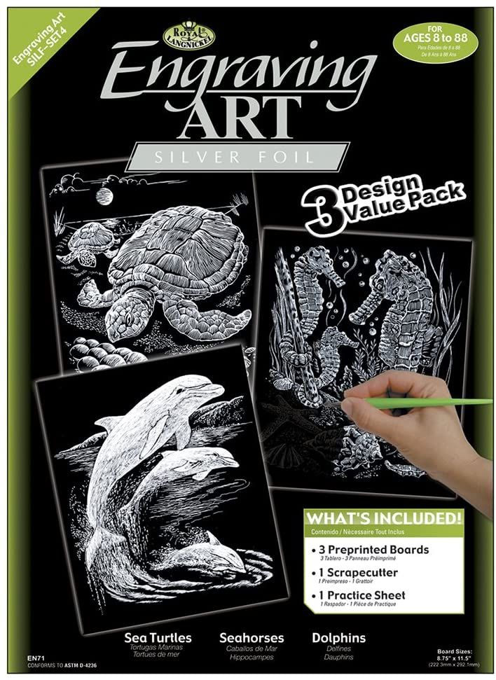 Silver Engraving Art Set