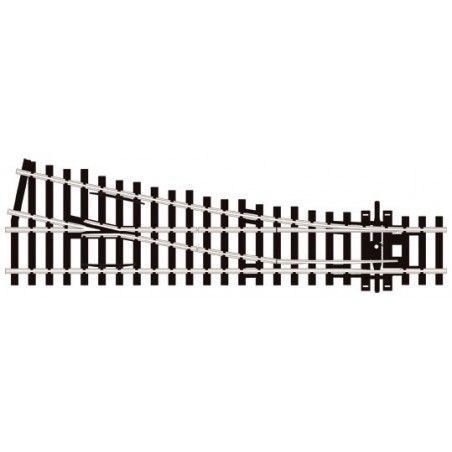 Peco SL-E91 Turnout, Small Radius, Right Hand OO Gauge