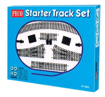Peco Setrack Starter Track Set 2nd Radius OO/HO Gauge