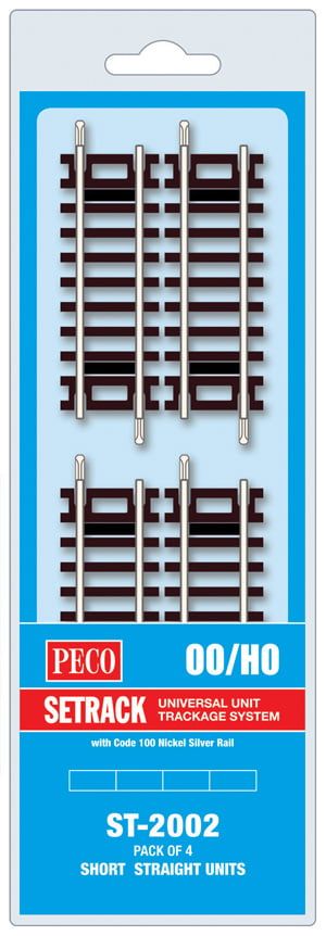 Peco Short Straight 79mm long OO Gauge