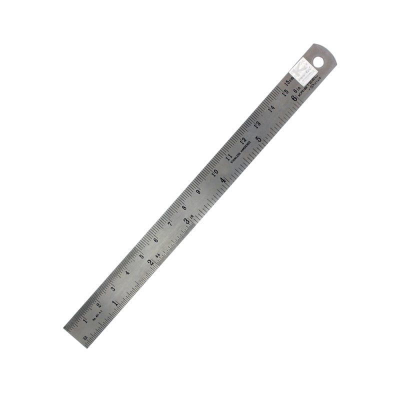6" Steel Rule