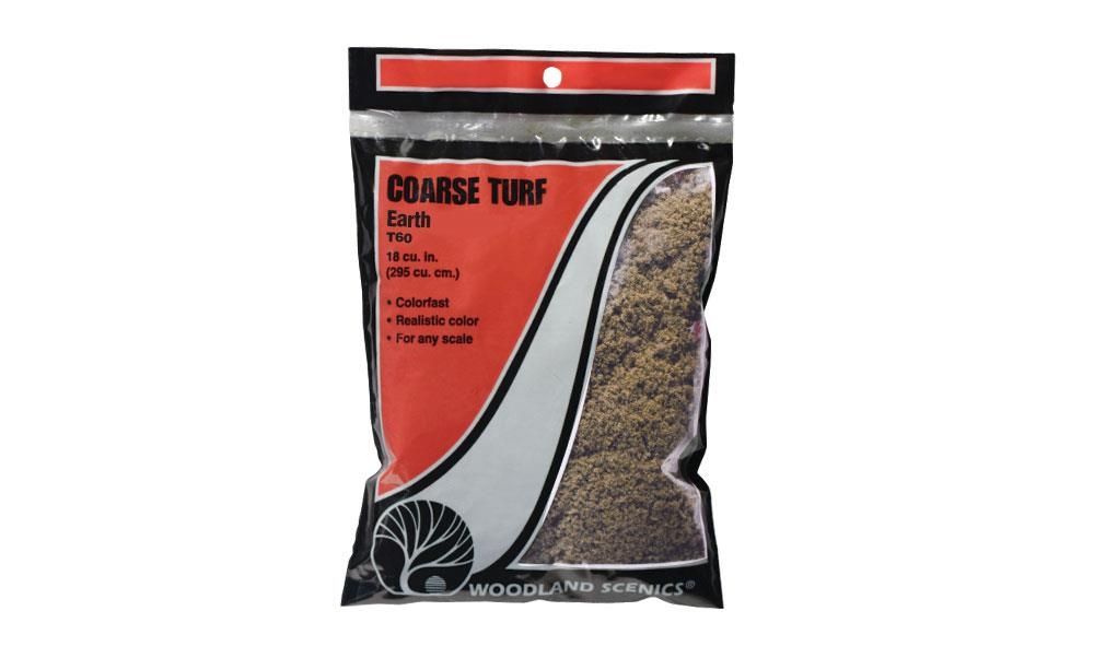 Woodland Scenics Earth Coarse Turf 