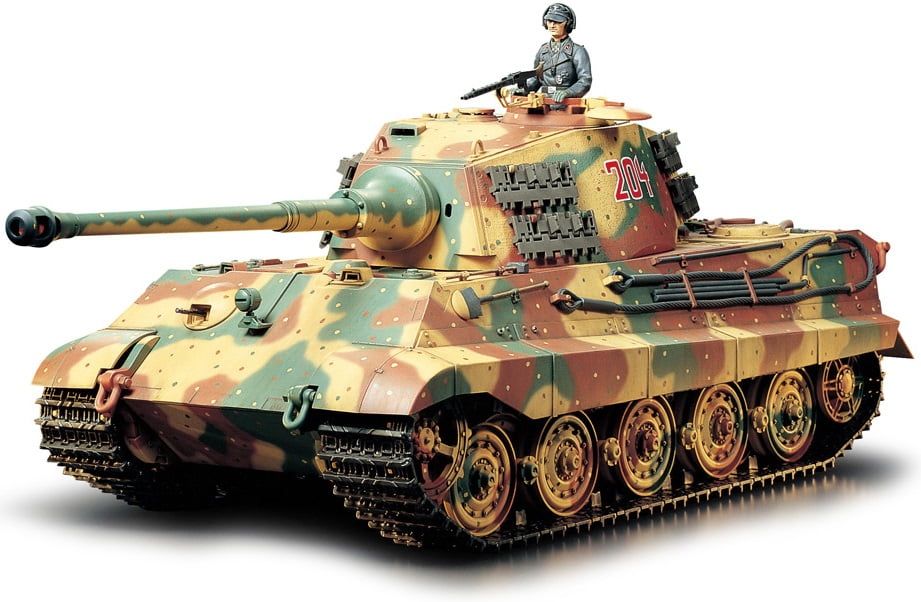 Tamiya 1/16 Scale King Tiger Full Option RC Model Kit