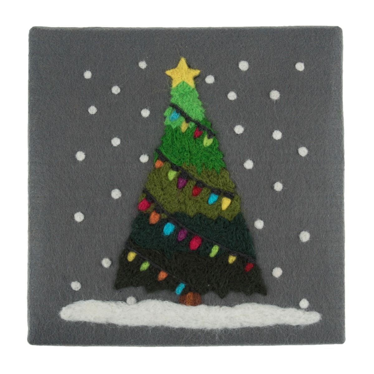 Trimits Christmas Tree Needle Felting Frame Kit