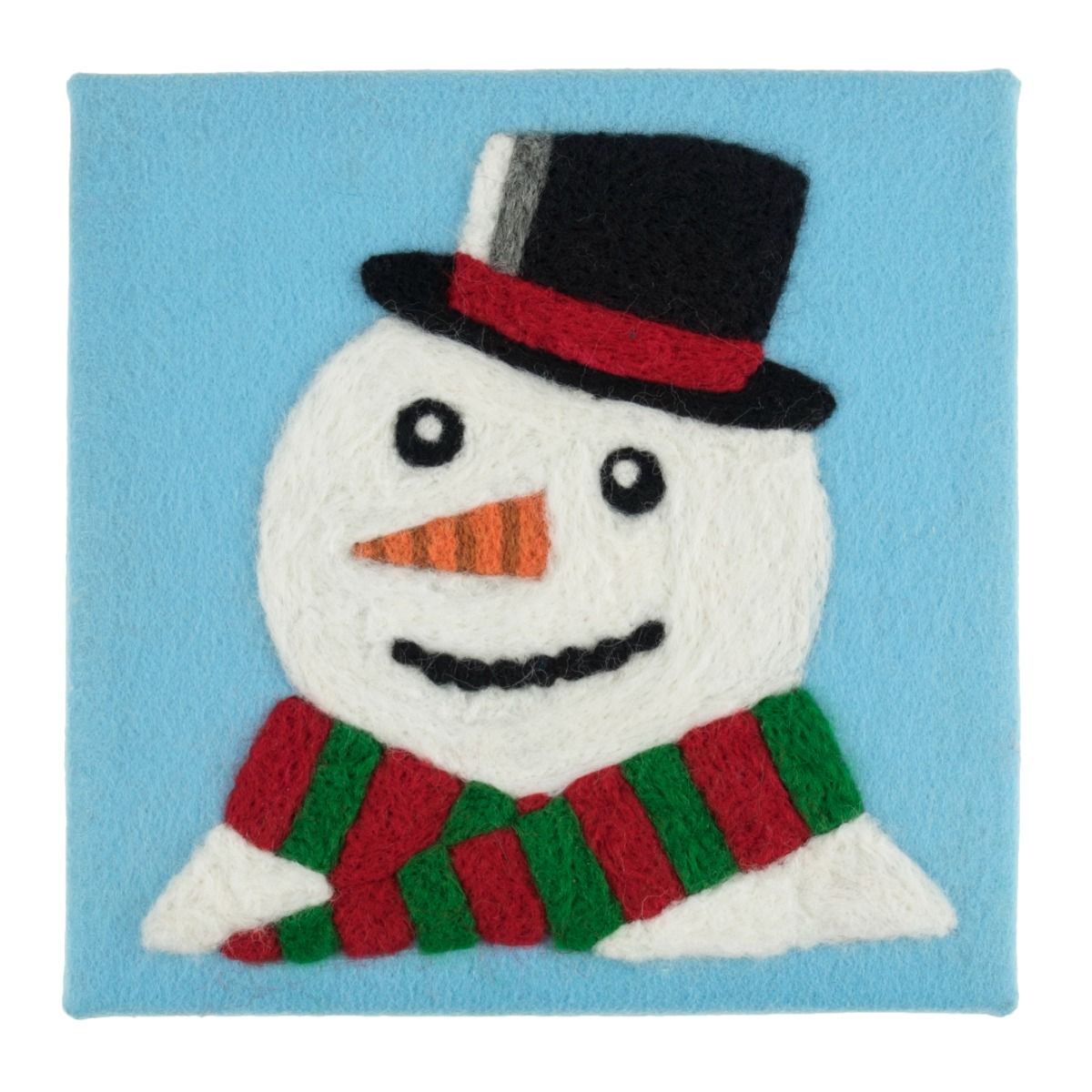 Trimits Snowman Needle Felting Frame Kit