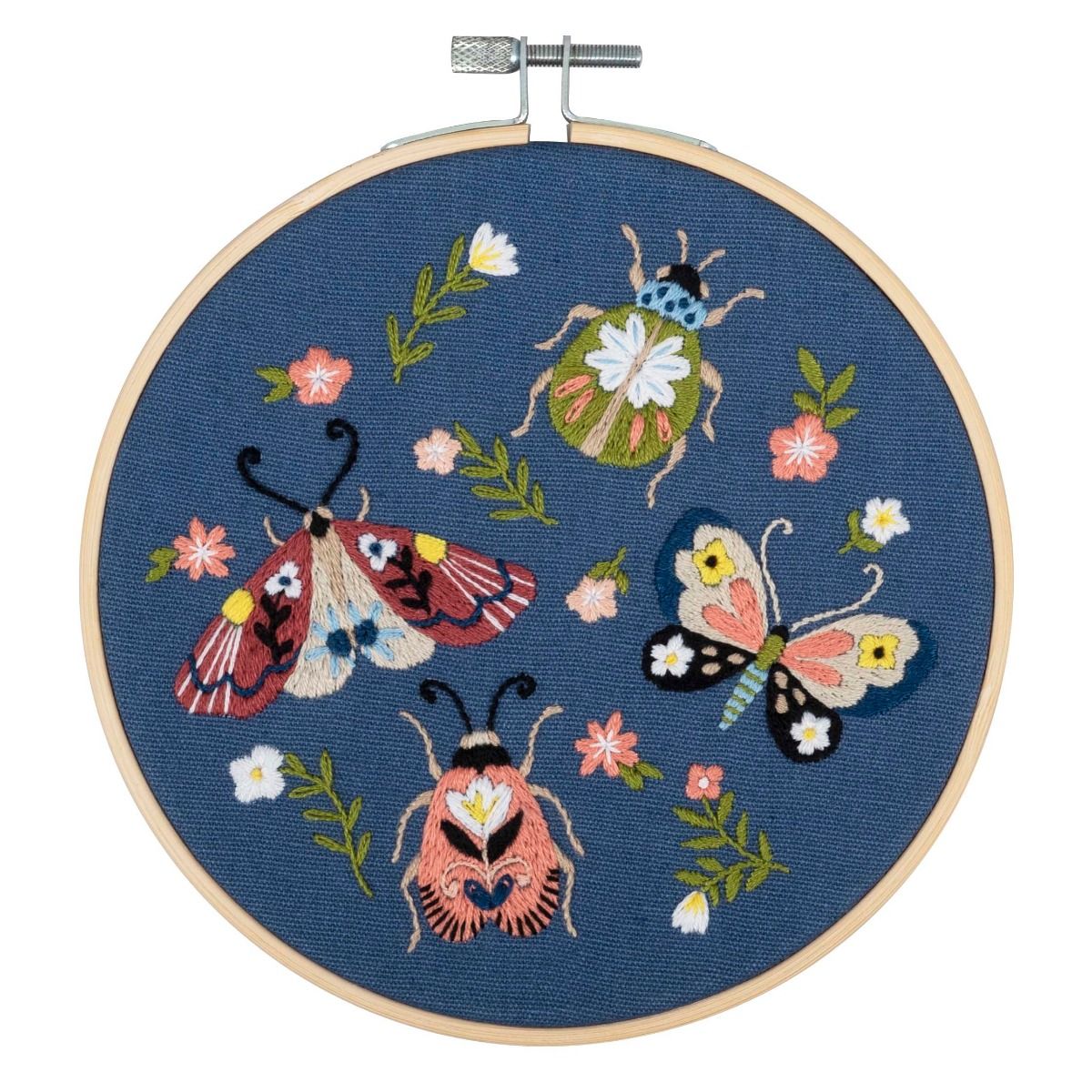Trimits Mini Beasts Embroidery Hoop Kit
