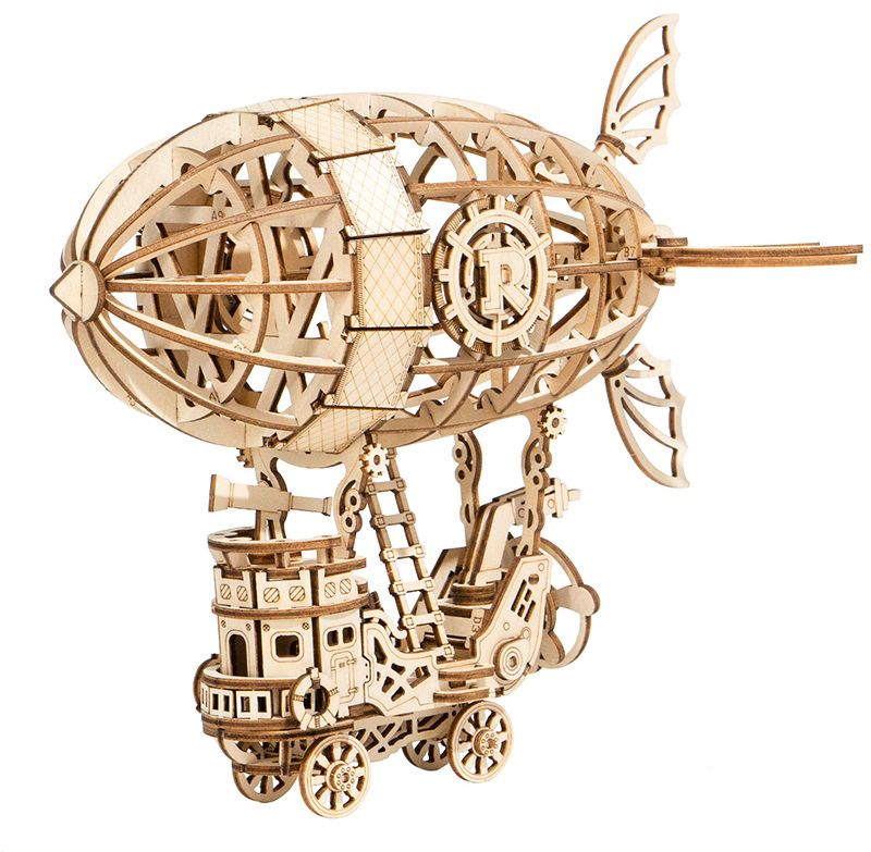 Rolife Airship Wooden Model Kit