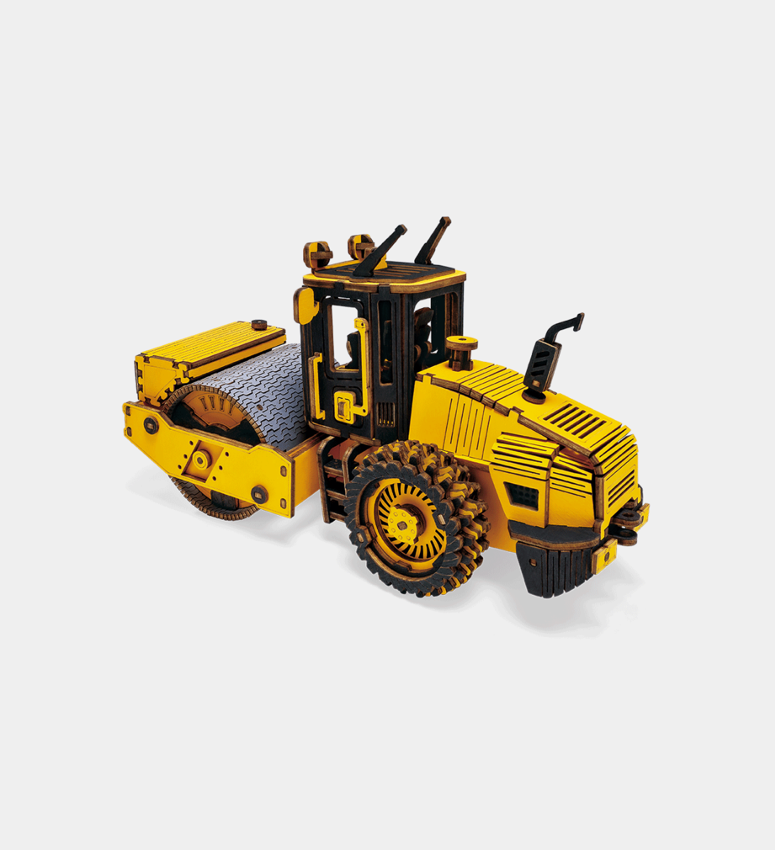 ROKR Road Roller Wooden Model Kit