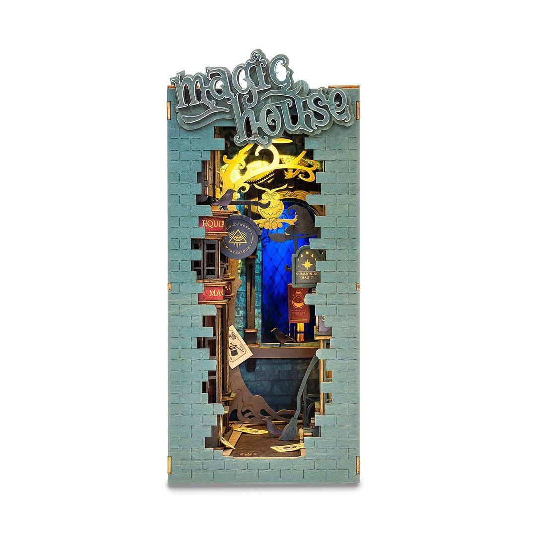 Rolife Magic House 3D Wooden DIY Miniature House Book Nook