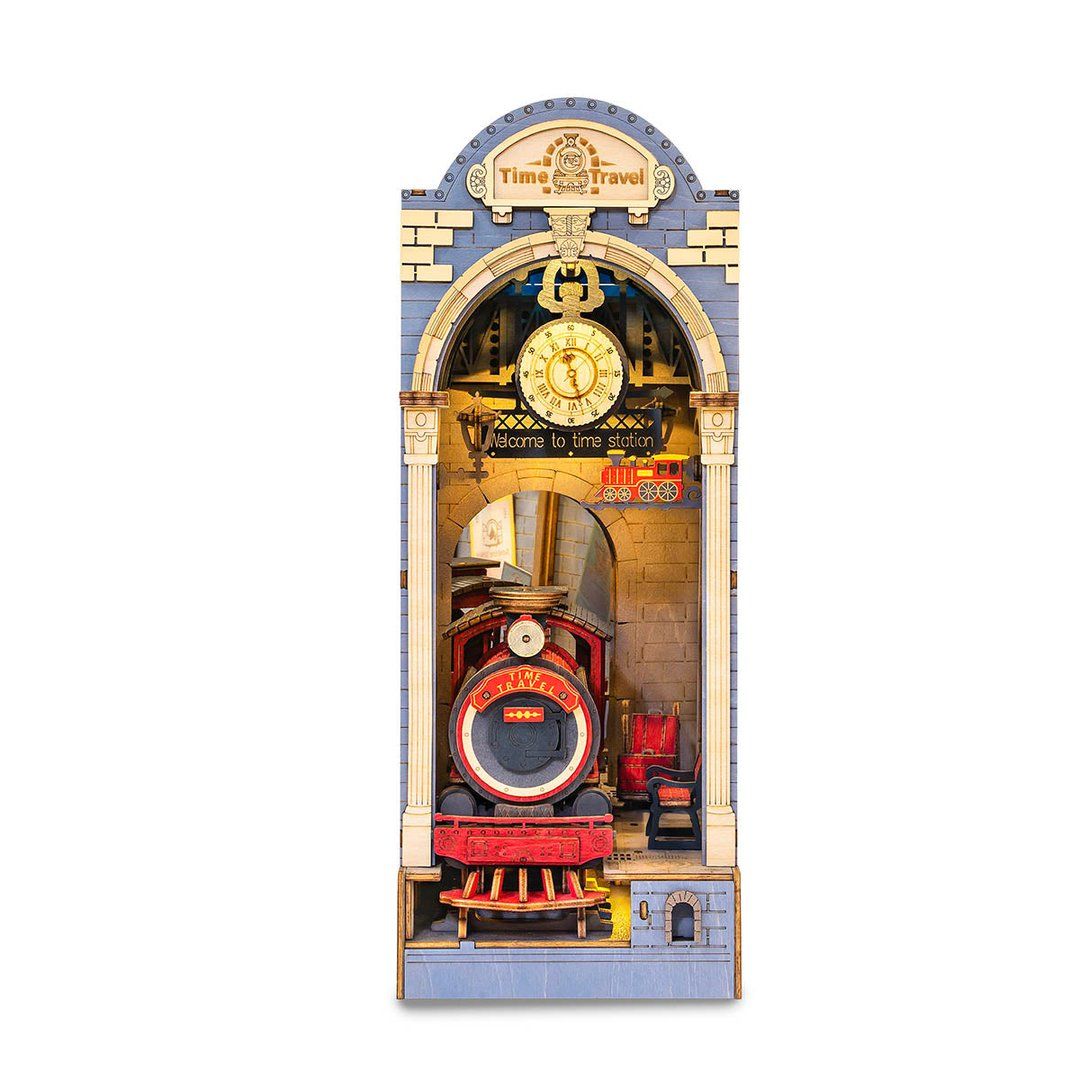 Rolife Time Travel 3D Wooden DIY Miniature House Book Nook