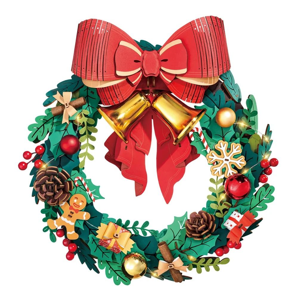 Rolife Christmas Wreath Wooden Model Kit