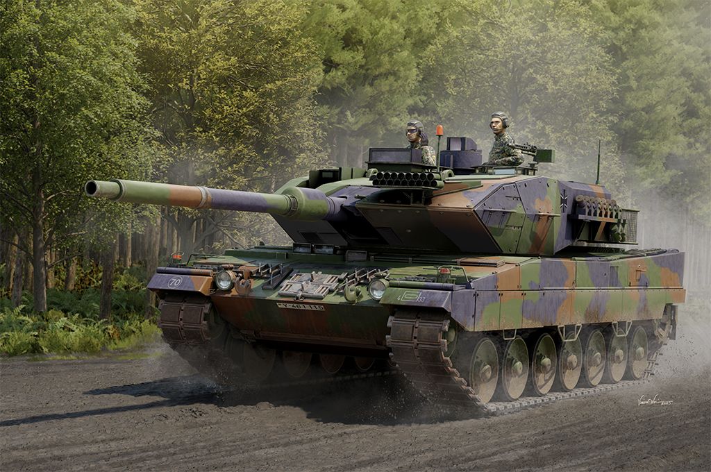 Trumpeter 1/16 Scale German Army Leopard 2A6 Main Battle Tank Model Kit