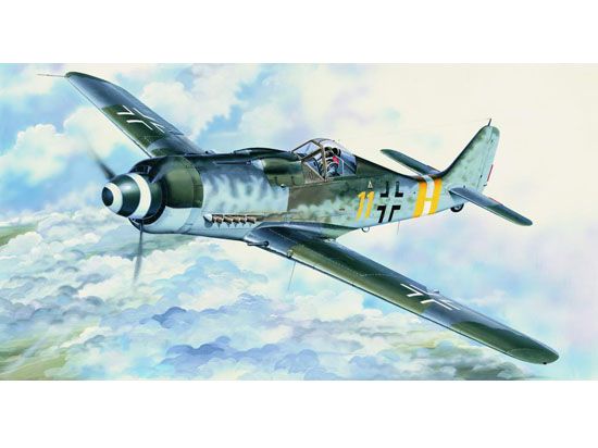 Trumpeter 1/24 Scale Fw 190D-9 Stab IV/JG3 1945 Model Kit