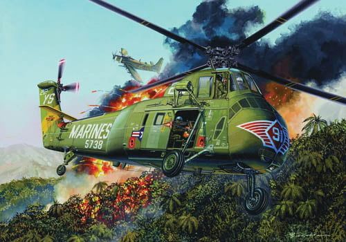 Trumpeter 1/48 Scale H-34 US Marines Model Kit