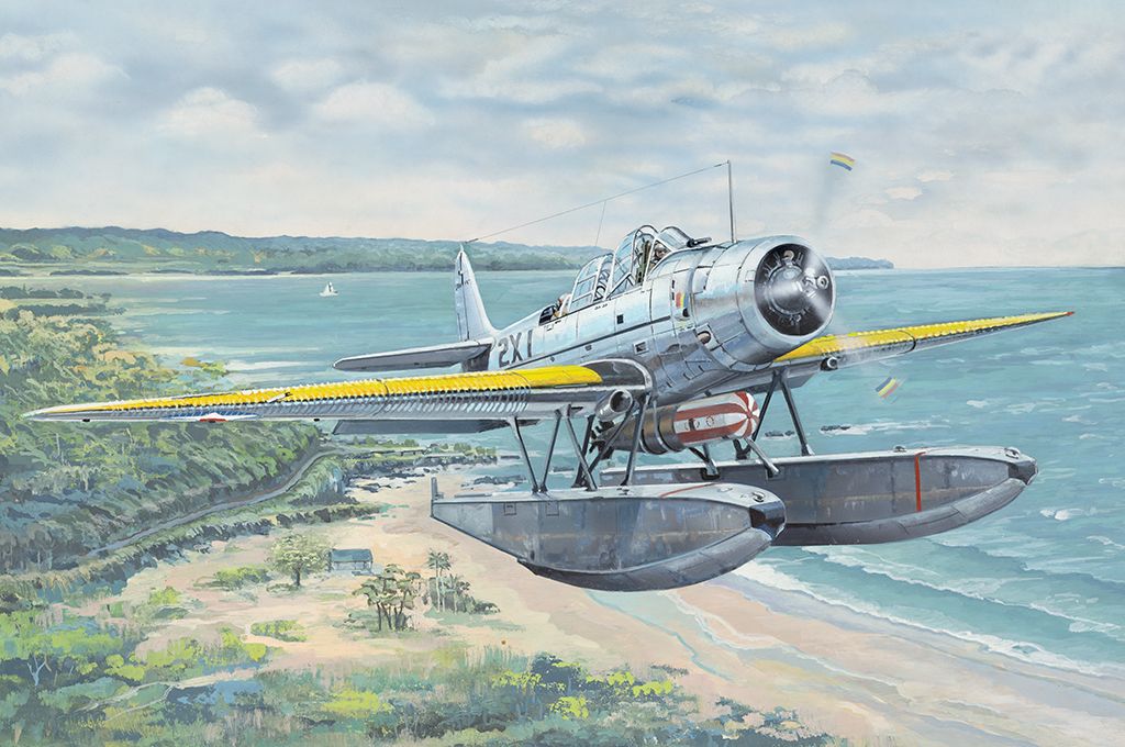 Trumpeter 1/32 Scale US TBD-1A Devastator experimental floatplane ca.1939 Model Kit