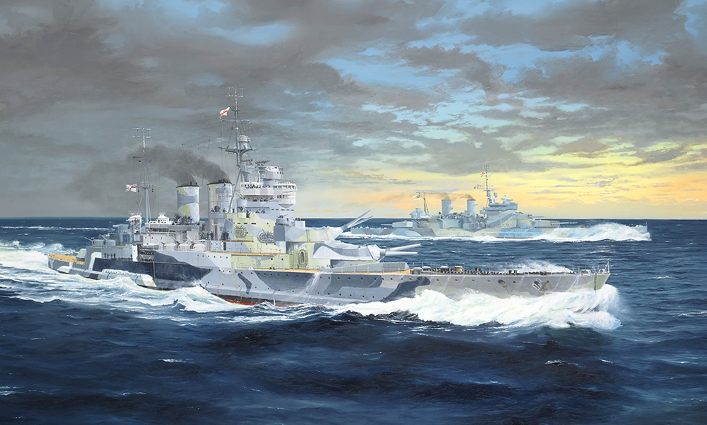 Trumpeter 1/350 Scale HMS Renown Battlecruiser 1942