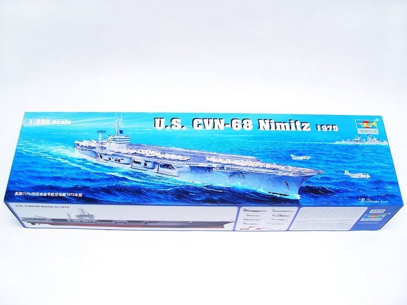 Trumpeter 1/350 Scale U.S.S. Nimitz CVN68 Model Kit