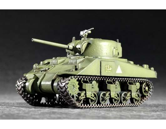 Trumpeter 1/72 Scale M4 Mid-Production Sherman Tank Model Kit