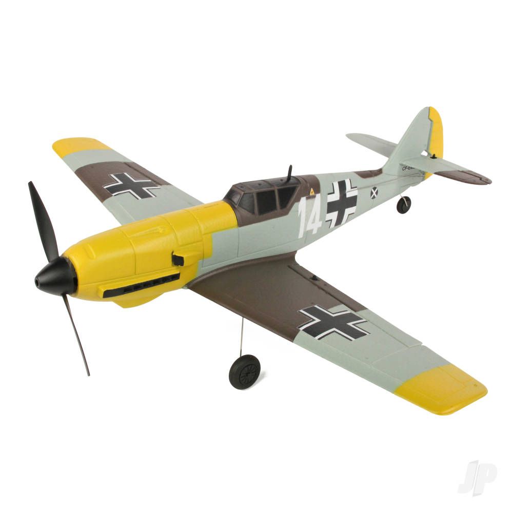 Top RC BF-109 Ready to Fly 450 (Mode 2) Radio Controlled Aircraft