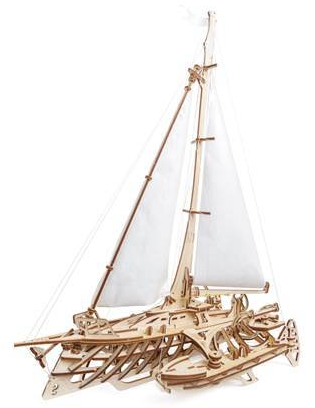 UGears Trimaran Merihobus Wooden Model Kit