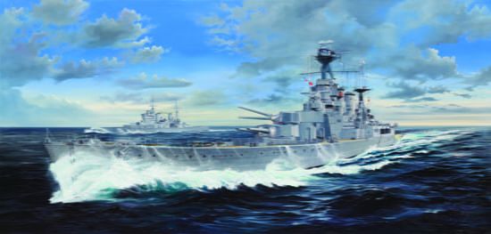 Trumpeter 1/200 Scale HMS Hood Model Kit