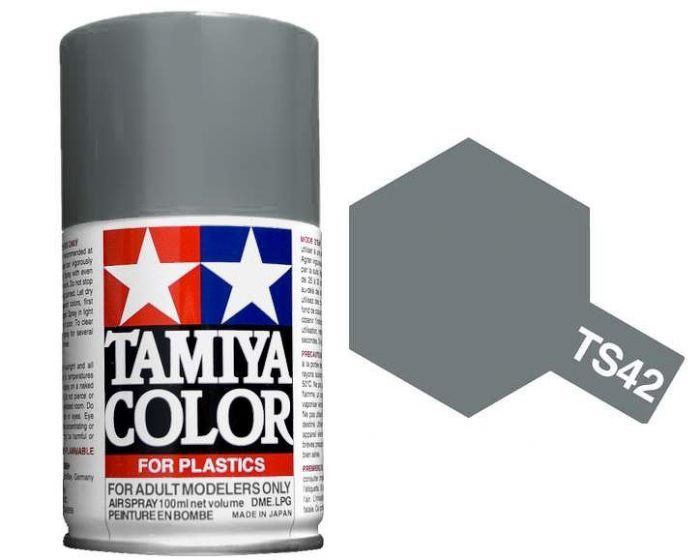 Tamiya Colour Spray Paint (100ml) - Light Gun Metal