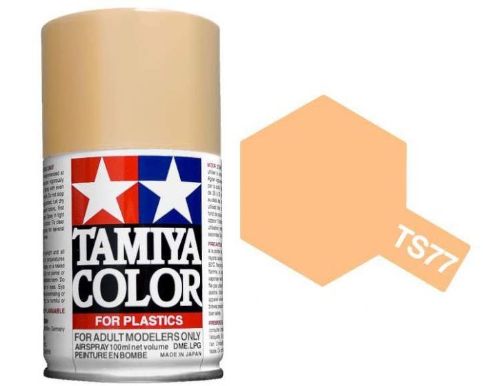 Tamiya Colour Spray Paint (100ml) - Flat Flesh