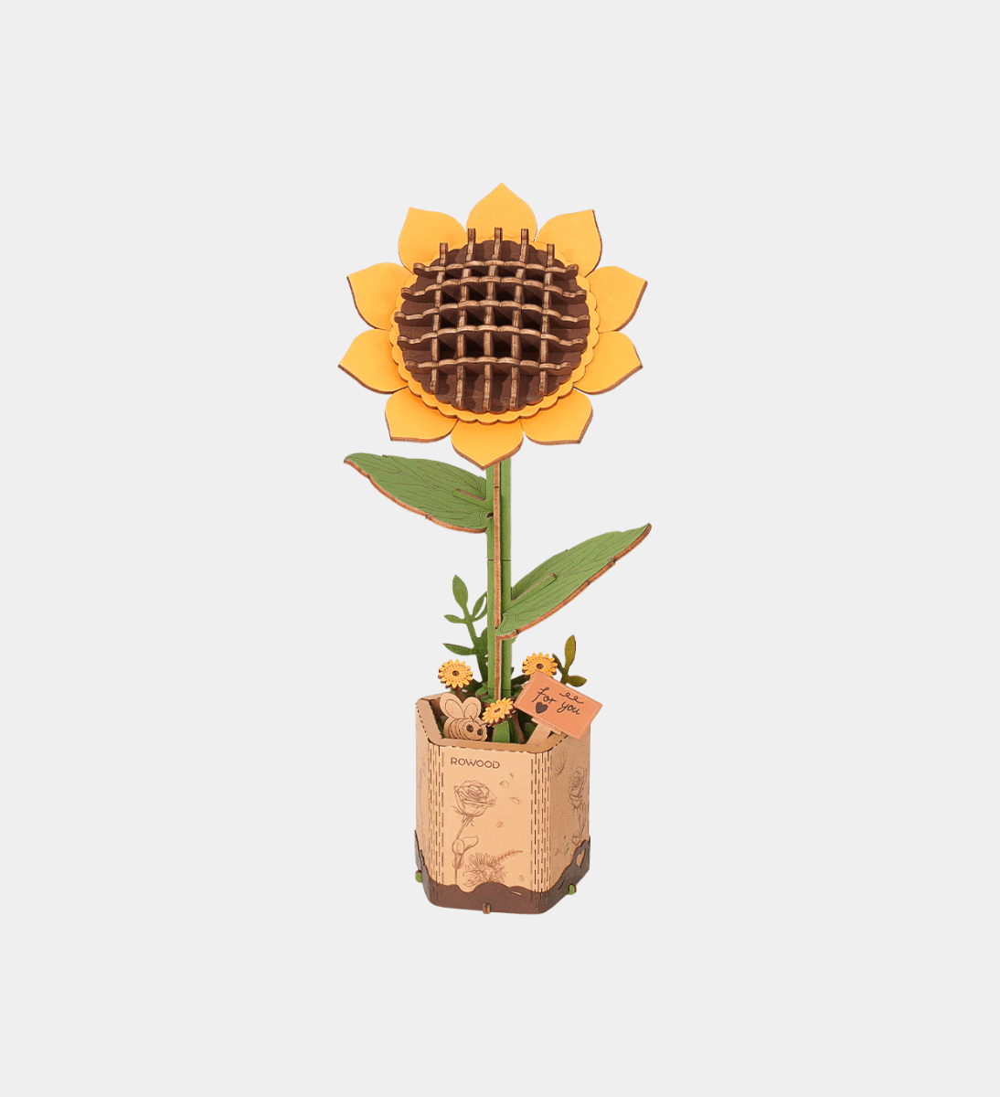 Rowood Sunflower Wooden Model Kit
