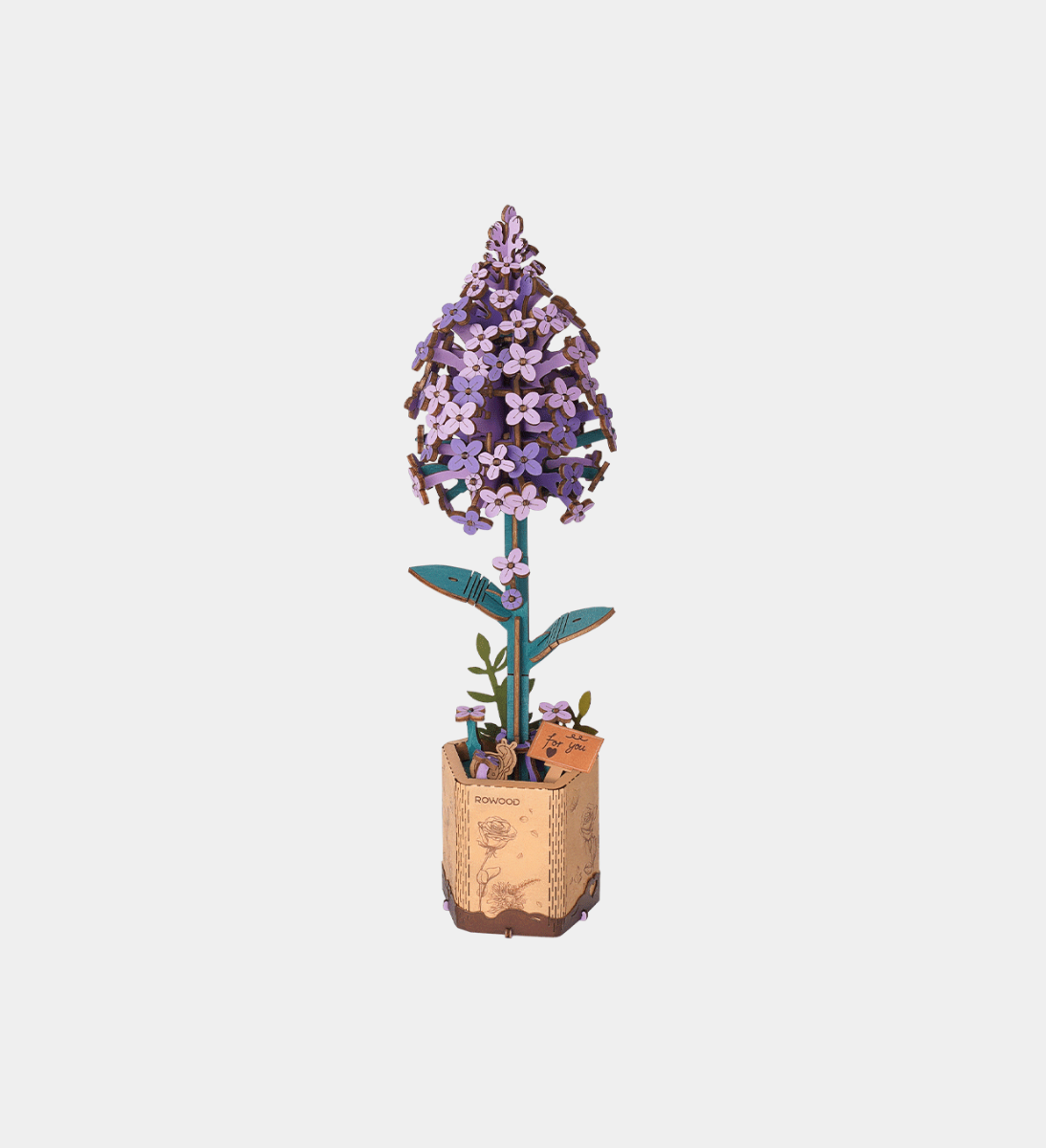 Rowood Lilac Wooden Model Kit
