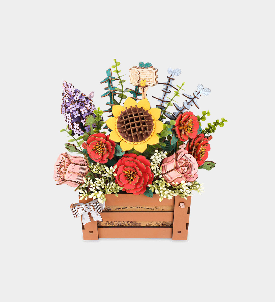 Rowood Wooden Bloom Box Wooden Model Kit