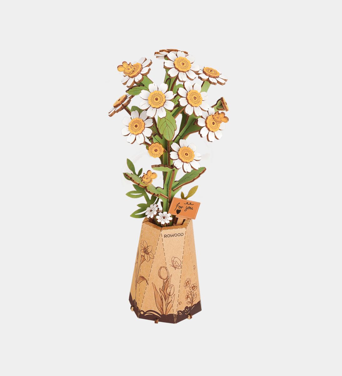 Rowood Chamomile Wooden Model Kit