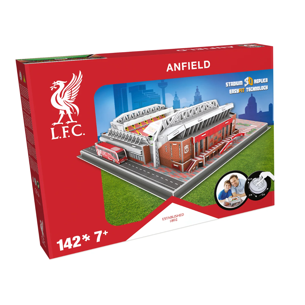 3D Replica Liverpool Football Club Anfield Stadium Easyfit Model