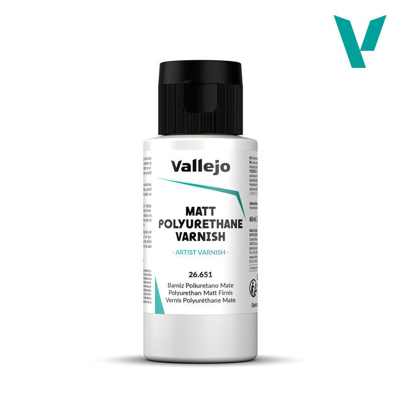 Vallejo Polyurethane Matt Varnish 60ml
