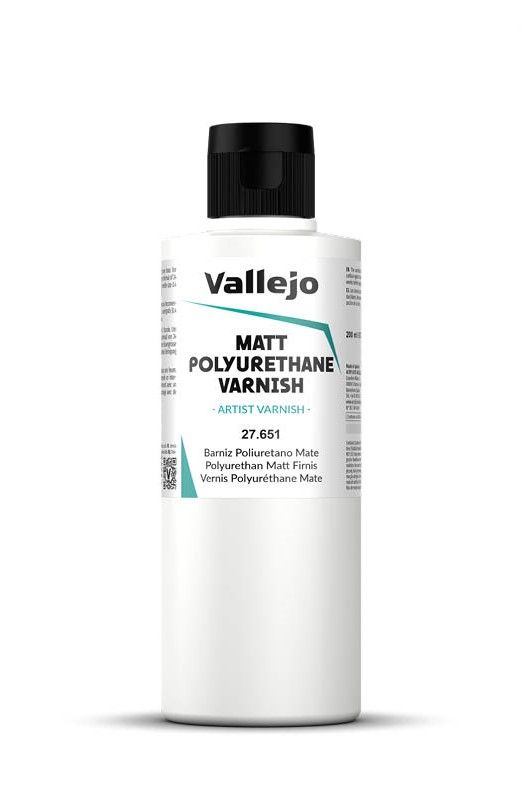 Vallejo 200ml Polyurethane Varnish Matte 